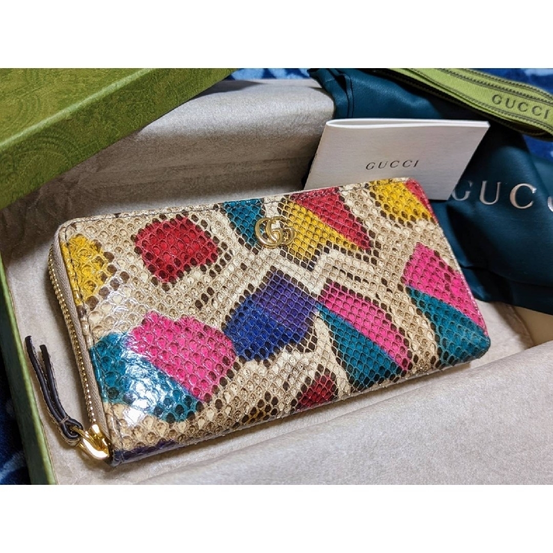入手困難!新品GUCCIレインボーパイソン長財布☆付属品あり!最強開運! | フリマアプリ ラクマ 入手困難!新品GUCCIレインボーパイソン長財布☆付属品あり!最強開運! | フリマアプリ ラクマ