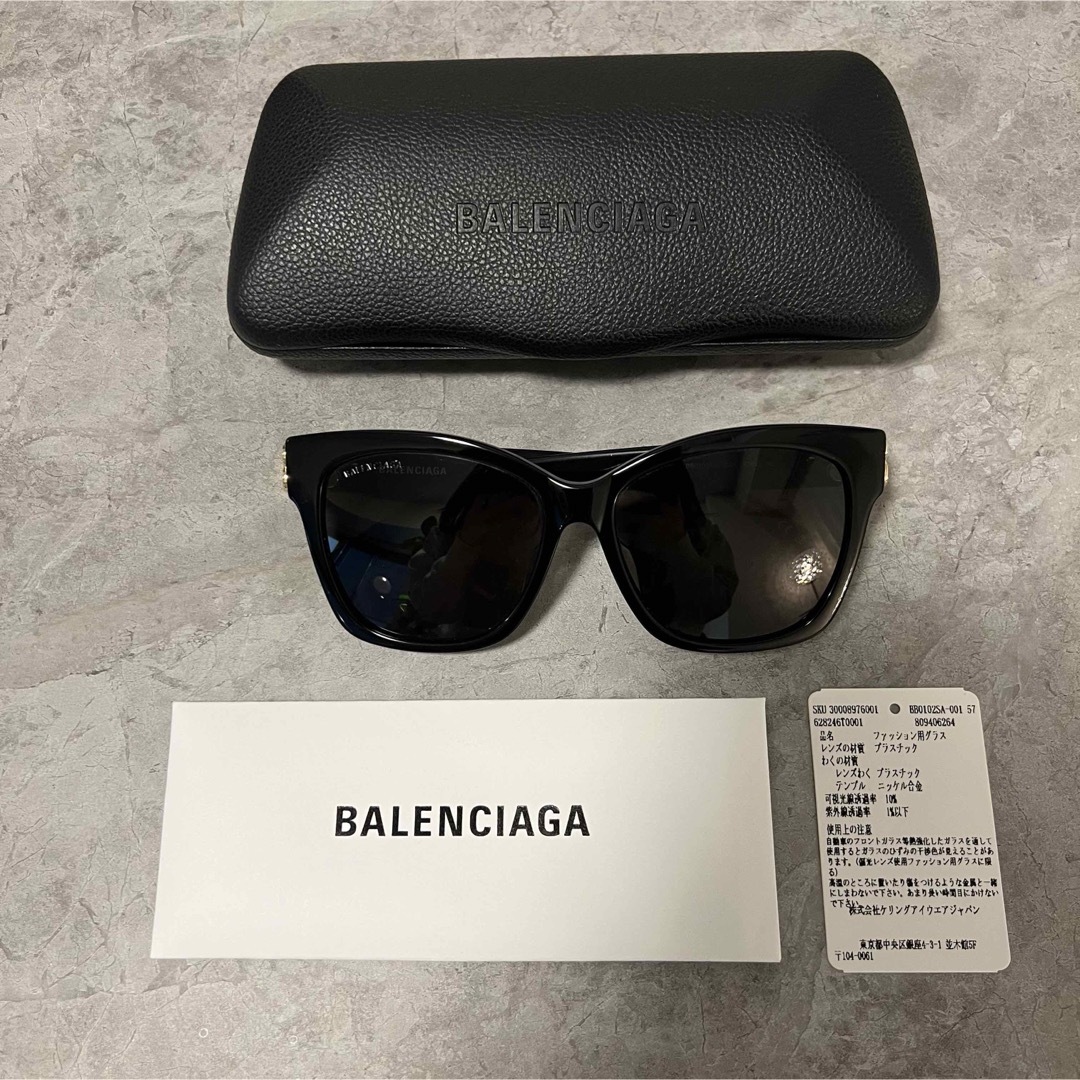 Balenciaga(バレンシアガ)のBalenciaga バレンシアガ サングラス DYNASTY SQUARE レディースのファッション小物(サングラス/メガネ)の商品写真