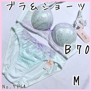 ブラジャーショーツセットＢ70    No.7314(ブラ&ショーツセット)