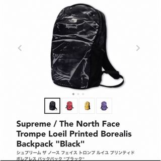 シュプリーム(Supreme)のSupreme / The North Face Trompe Loeil Pr(バッグパック/リュック)