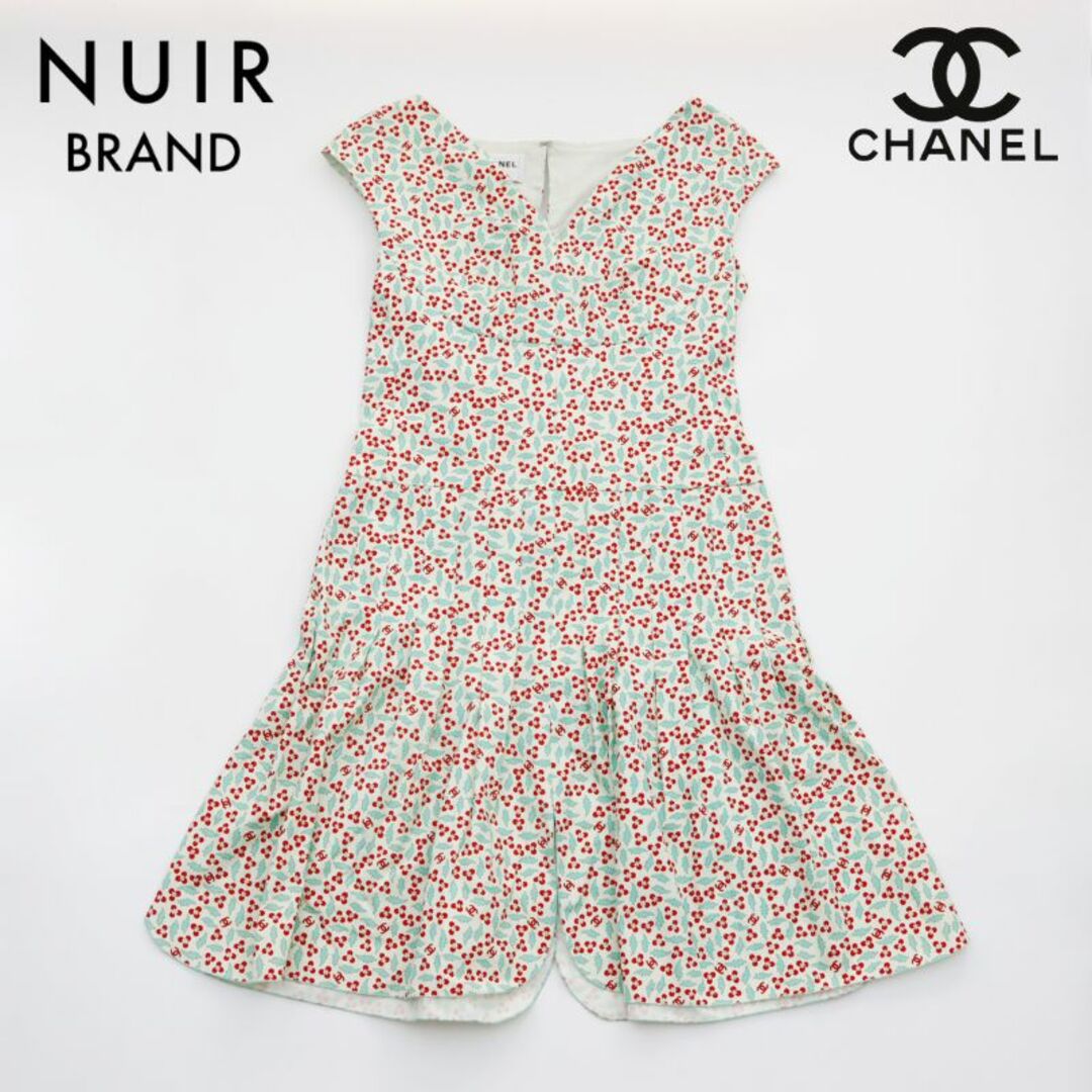 CHANEL - シャネル CHANEL ココマーク 総柄 ノースリーブ CHANEL - シャネル CHANEL ココマーク 総柄 ノースリーブ