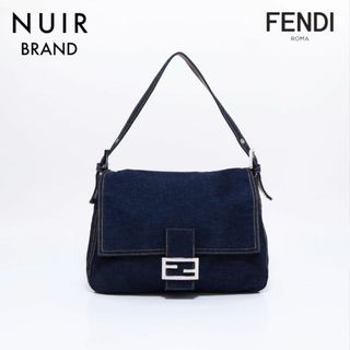 フェンディ(FENDI)のフェンディ FENDI デニム マンマバケット ショルダーバッグ(ショルダーバッグ)