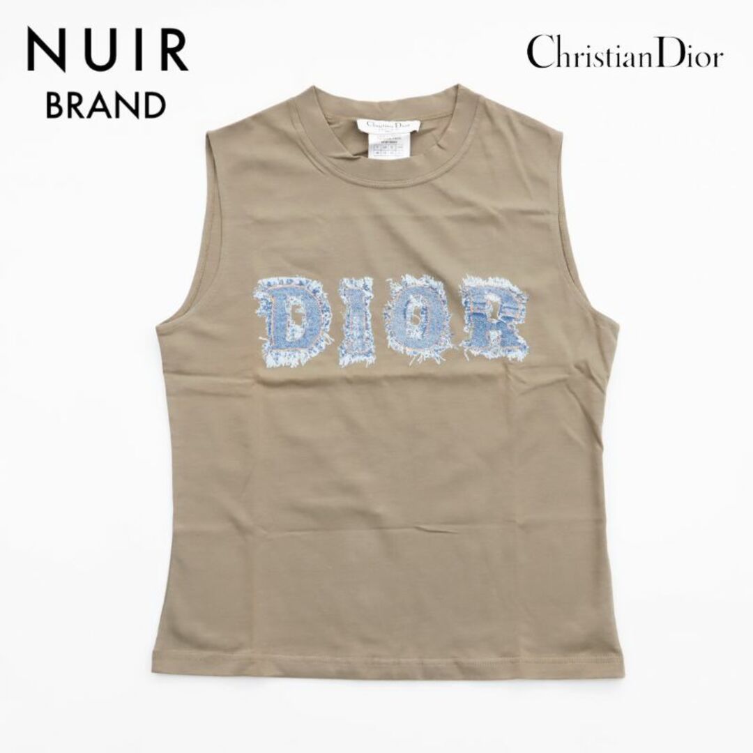 ディオール Dior デニム ロゴ タンクトップ約54cm身幅