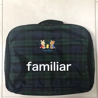 ファミリア(familiar)の《美品》　familiar おむつポーチ(ベビーおむつバッグ)