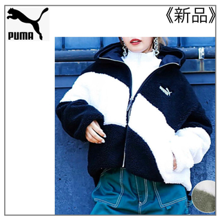 PUMA - PUMA・ボア フーデッド シェルパ ジャケット