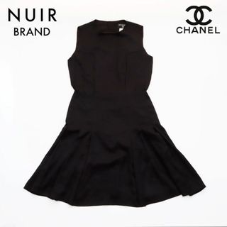 シャネル(CHANEL)のシャネル CHANEL Size 40 ノースリーブ　シルク ワンピース(その他)