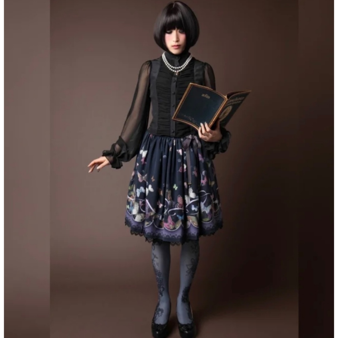 ANNA SUI(アナスイ)のAbilletage バタフライミディアムスカート レディースのスカート(ひざ丈スカート)の商品写真