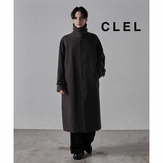 【送料無料】CLEL テックメルトン ルーズステンカラーコート M ユニセックス(ステンカラーコート)