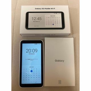 ギャラクシー(Galaxy)の【美品】Galaxy 5G Mobile モバイルルーター SCR01(その他)