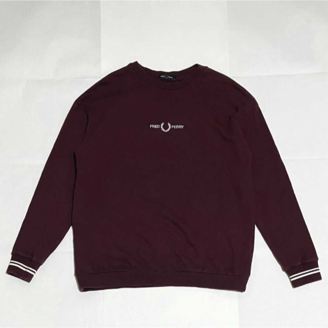 FRED PERRY(フレッドペリー)のFRED PERRY×BEAMS　別注 '90s ロゴクルーネックスウェット メンズのトップス(スウェット)の商品写真