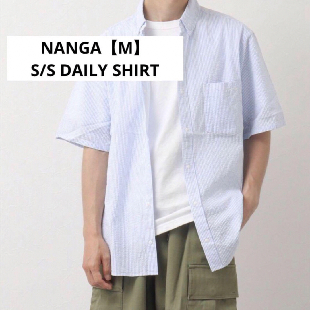 NANGA(ナンガ)の【NANGA/ナンガ】別注S/S DAILY SHIRT 半袖 デイリーシャツ メンズのトップス(シャツ)の商品写真