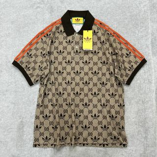 アディダス(adidas)のSサイズ 新品 GUCCI adidas GG柄 ポロシャツ(ポロシャツ)