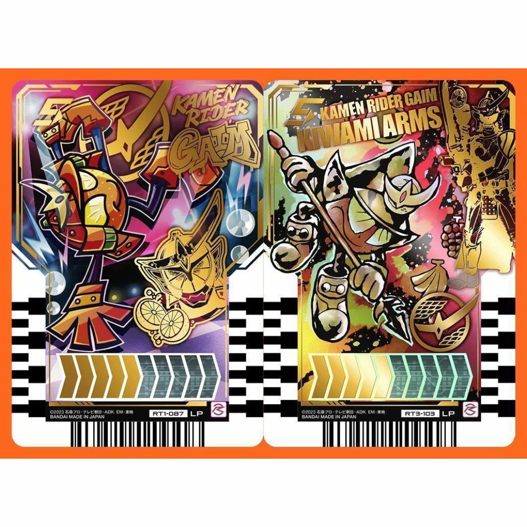 【LP】 仮面ライダー鎧武 パラレル 2種 ライドケミートレカ 02＆03 エンタメ/ホビーのトレーディングカード(シングルカード)の商品写真