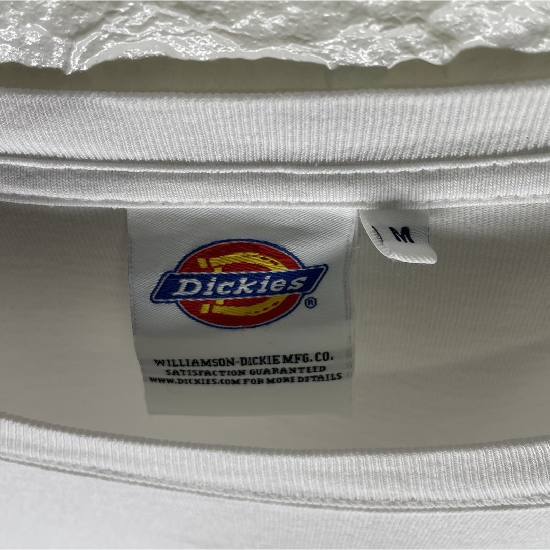 Dickies(ディッキーズ)のディッキーズ　長袖カットソー　白　Mサイズ メンズのトップス(Tシャツ/カットソー(七分/長袖))の商品写真