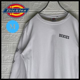 ディッキーズ(Dickies)のディッキーズ　長袖カットソー　白　Mサイズ(Tシャツ/カットソー(七分/長袖))