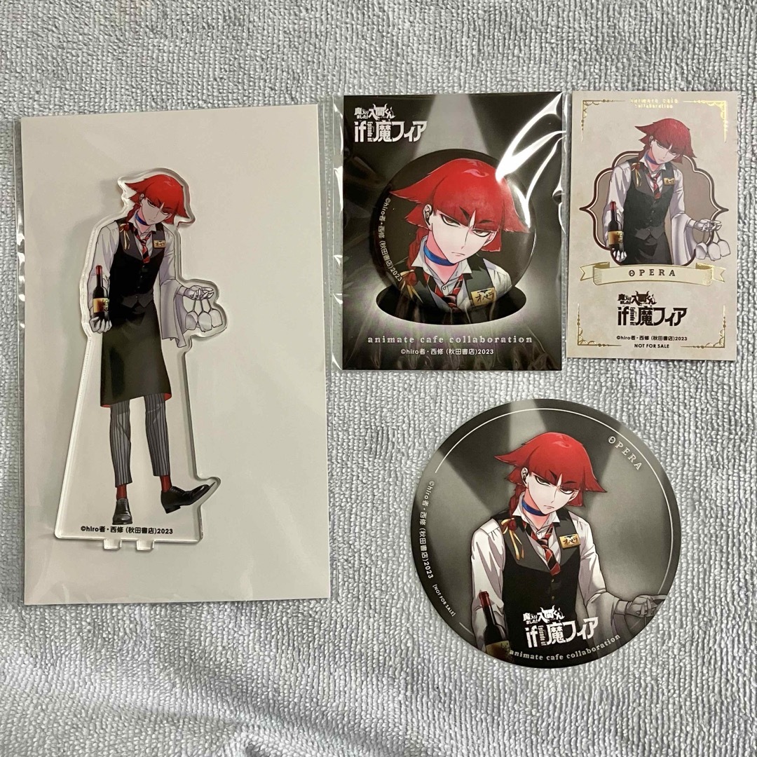 魔入りました!入間くん if 魔フィア アニカフェ アクスタ 魔入りました!入間くん if 魔フィア アニカフェ アクスタ