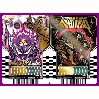 【LP】 仮面ライダー響鬼 パラレル 2種 ライドケミートレカ 01＆03(シングルカード)