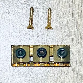 FLOYDROSE LOCKNUT R2 GOLD ギター フロイドローズ