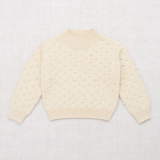 Misha & Puff Mockneck Popcorn Sweater 4Y