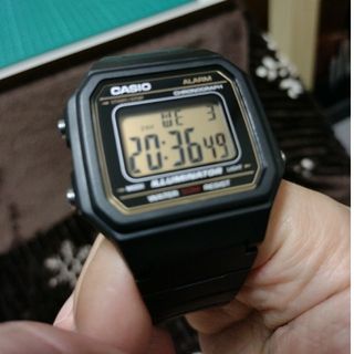 カシオ(CASIO)のCASIO　W217逆輸入(腕時計(デジタル))