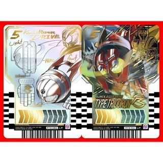 【LP】 仮面ライダードライブ パラレル 2種 ライドケミートレカ 02＆03(シングルカード)