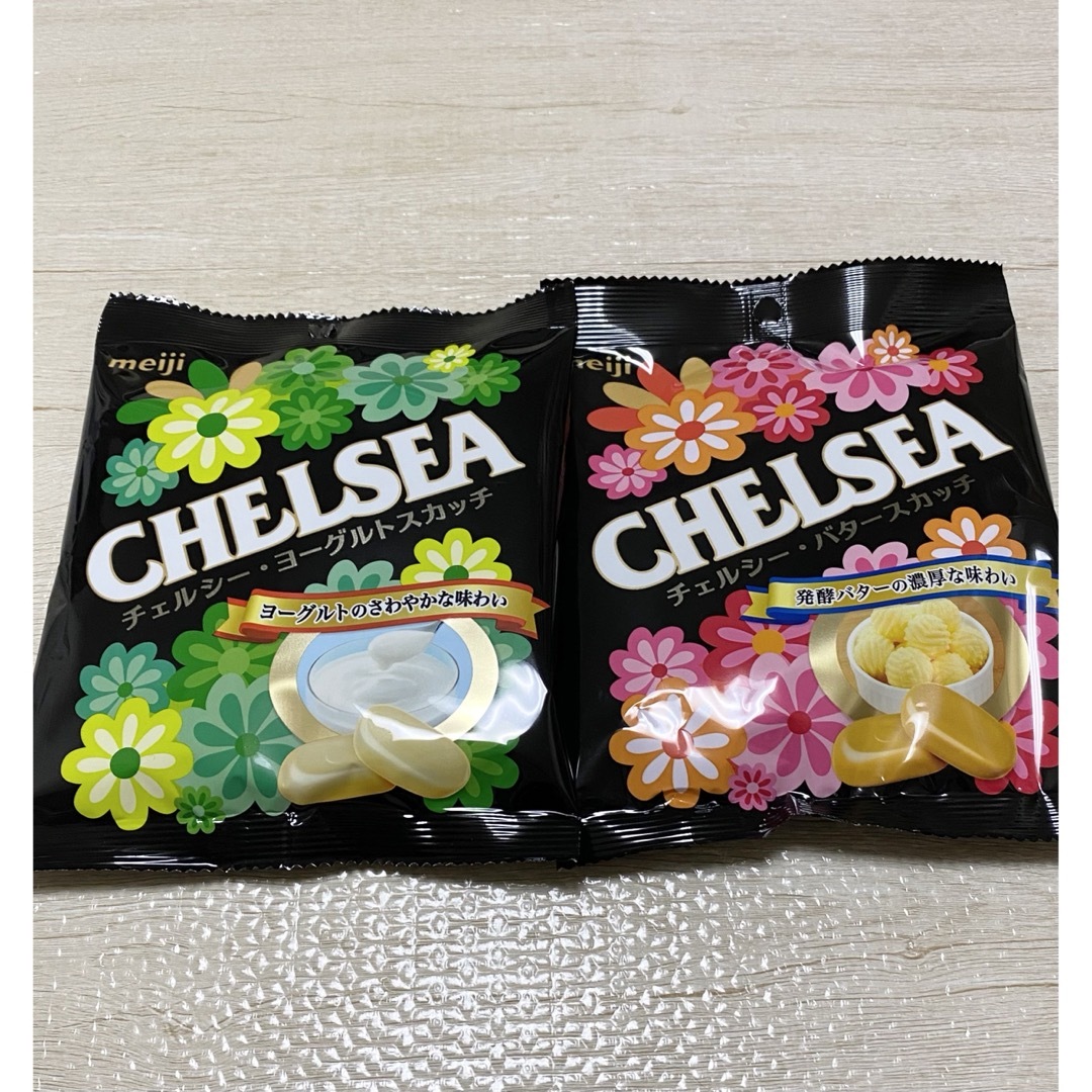 chelsea(チェルシー)のチェルシー　明治　meiji キャンディー　バタースカッチ　ヨーグルトスカッチ 食品/飲料/酒の食品(菓子/デザート)の商品写真