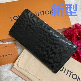 ルイヴィトン(LOUIS VUITTON)の✨美品✨ルイヴィトン エピ ポルトフォイユ ブラザ 長財布 黒 本革 カウレザー(長財布)