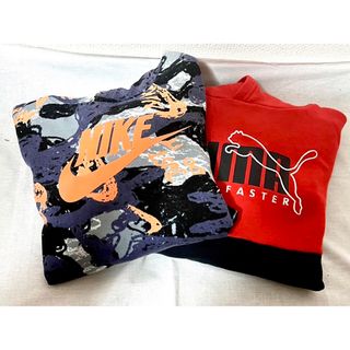 ナイキ(NIKE)のNIKE PUMA パーカー ジュニア キッズ 150センチ(Tシャツ/カットソー)