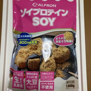 アルプロン(ALPRON)のソイプロテイン開封済み(プロテイン)