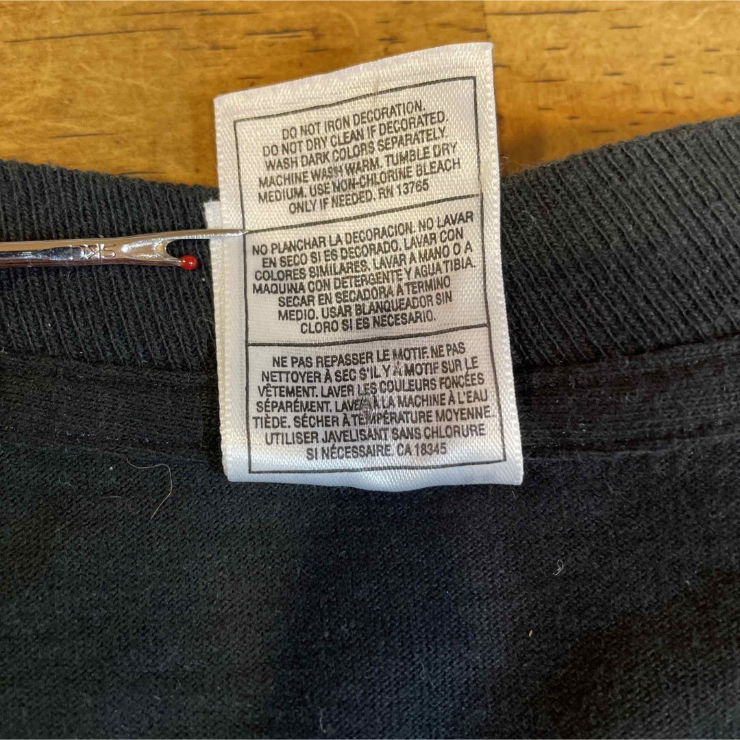 FRUIT OF THE LOOM(フルーツオブザルーム)のR-738 クリントン　パロディTシャツ　90s 00s メンズのトップス(Tシャツ/カットソー(半袖/袖なし))の商品写真