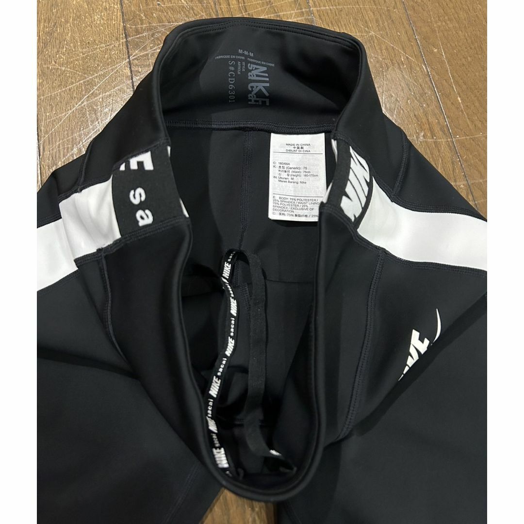割引 sacai - パンツ ランニング スポーツ サイドライン ＊sacai×NIKE レッグウェア