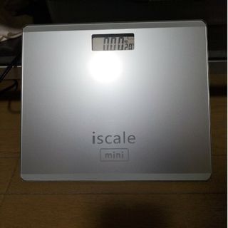 体重計　温度計　iscale  コンパクト(体重計/体脂肪計)