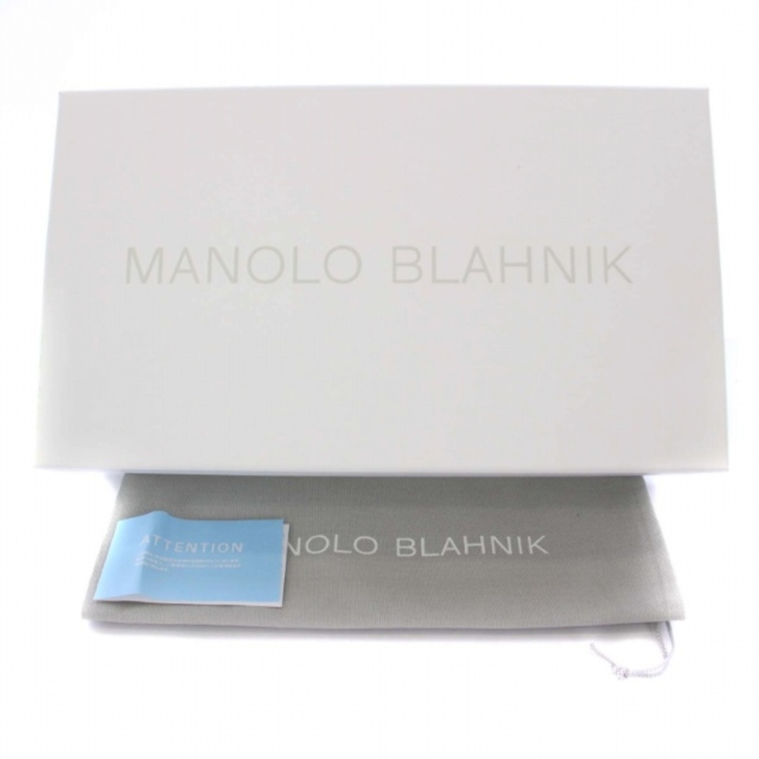 MANOLO BLAHNIK(マノロブラニク)のマノロブラニク ZOBIX パンプス ハイヒール ツイード 24㎝ 紺 レディースの靴/シューズ(ハイヒール/パンプス)の商品写真