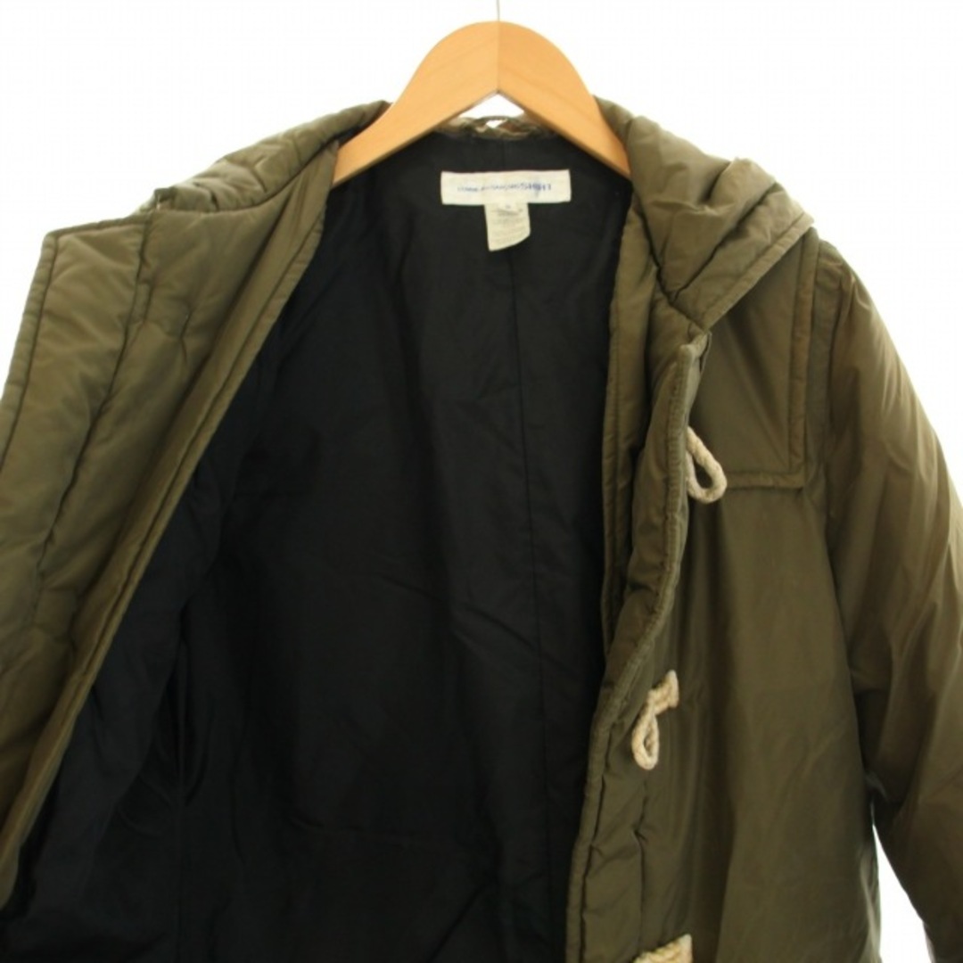COMME des GARCONS SHIRT ダッフルコート 中綿 S カーキ メンズのジャケット/アウター(ダッフルコート)の商品写真