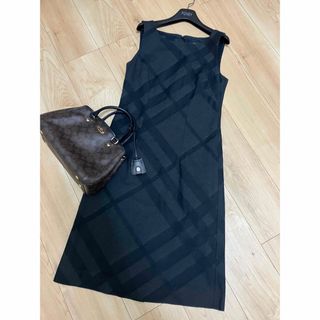 バーバリー(BURBERRY)の美品　バーバリー　ロンドン　ワンピース　チェック(ひざ丈ワンピース)