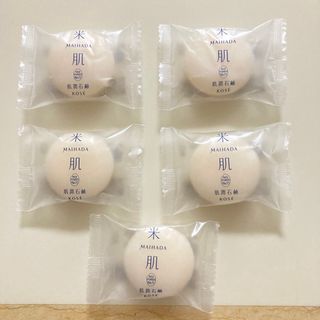 KOSE - 米肌　肌潤石鹸15g×5 KOSE マイハダ