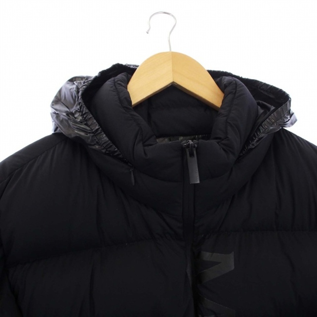 MONCLER(モンクレール)のMONCLER 22AW DIENG ダウンジャケット フード ロゴ 4 黒 メンズのジャケット/アウター(ダウンジャケット)の商品写真