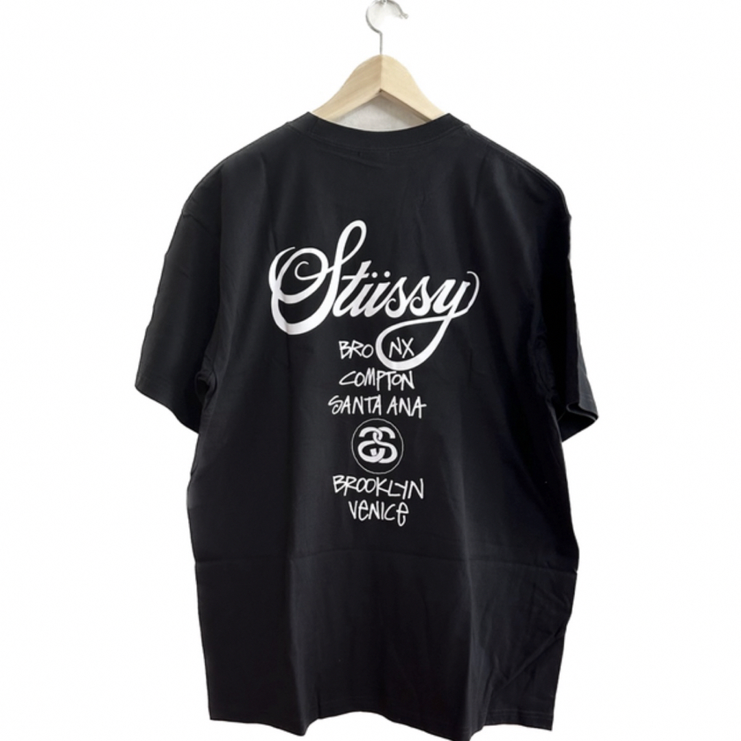 STUSSY(ステューシー)のstussy ステューシー　tシャツ world tour 新品 メンズのトップス(Tシャツ/カットソー(半袖/袖なし))の商品写真