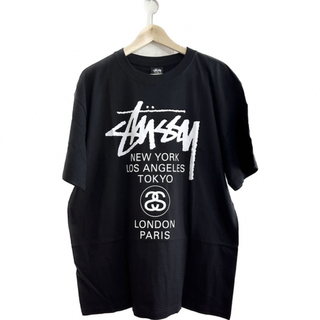 ステューシー(STUSSY)のstussy ステューシー　tシャツ world tour 新品(Tシャツ/カットソー(半袖/袖なし))