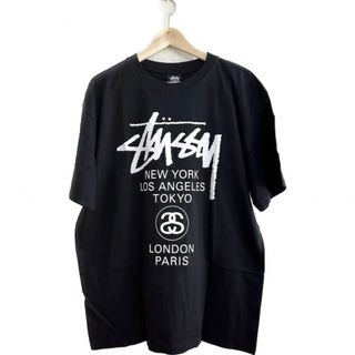 STUSSY - stussy ステューシー　tシャツ world tour 新品