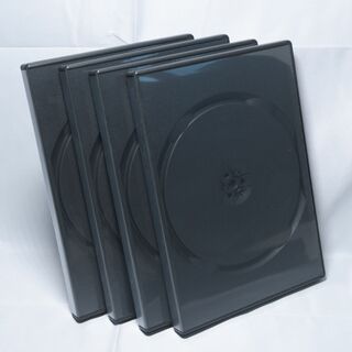 新品未使用 CDトールケース黒 4枚セット ブルーレイディスクやDVDにも(その他)