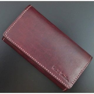 ポールスミス(Paul Smith)の新品☆箱付 ポールスミス 高級イタリアンレザー使用 キーケース ワイン(キーケース)