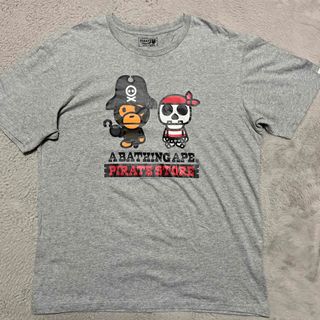 アベイシングエイプ(A BATHING APE)のAPE BAPE KAWS PIRATE STORE tシャツ　XXL 2XL(Tシャツ/カットソー(半袖/袖なし))