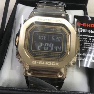 ジーショック(G-SHOCK)の新品未使用　国内正規品　G-SHOCK　GMW-B5000GD-9JF ゴールド(腕時計(デジタル))