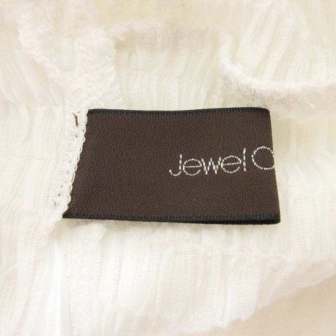 Jewel Changes(ジュエルチェンジズ)のジュエルチェンジズ アローズ ジュエルチェンジズ ブラウス 約XS 白 ■052 レディースのトップス(シャツ/ブラウス(長袖/七分))の商品写真