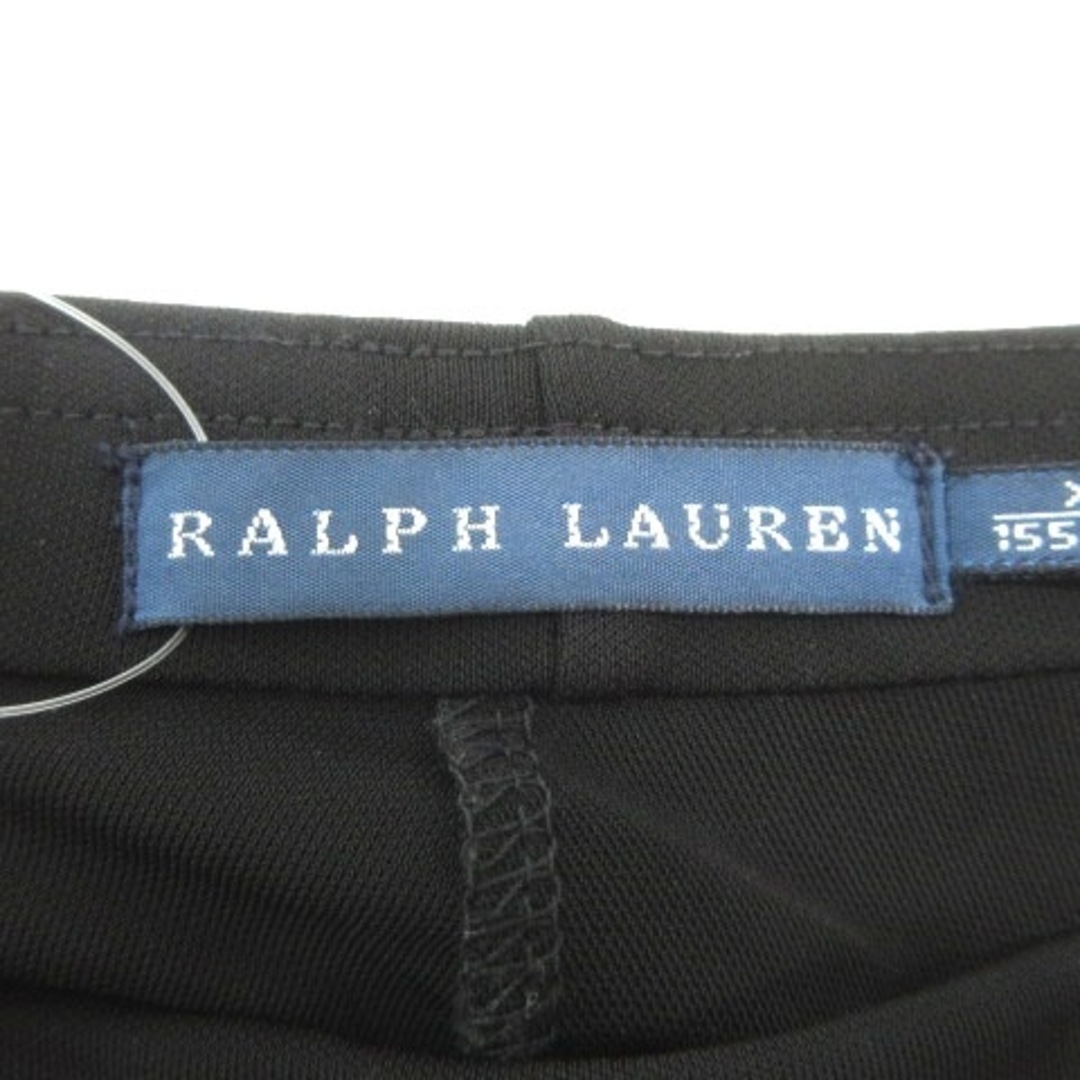 Ralph Lauren(ラルフローレン)のラルフローレン ストレッチ スカート ウエストゴム ひざ丈 XS 黒 ■052 レディースのスカート(ひざ丈スカート)の商品写真