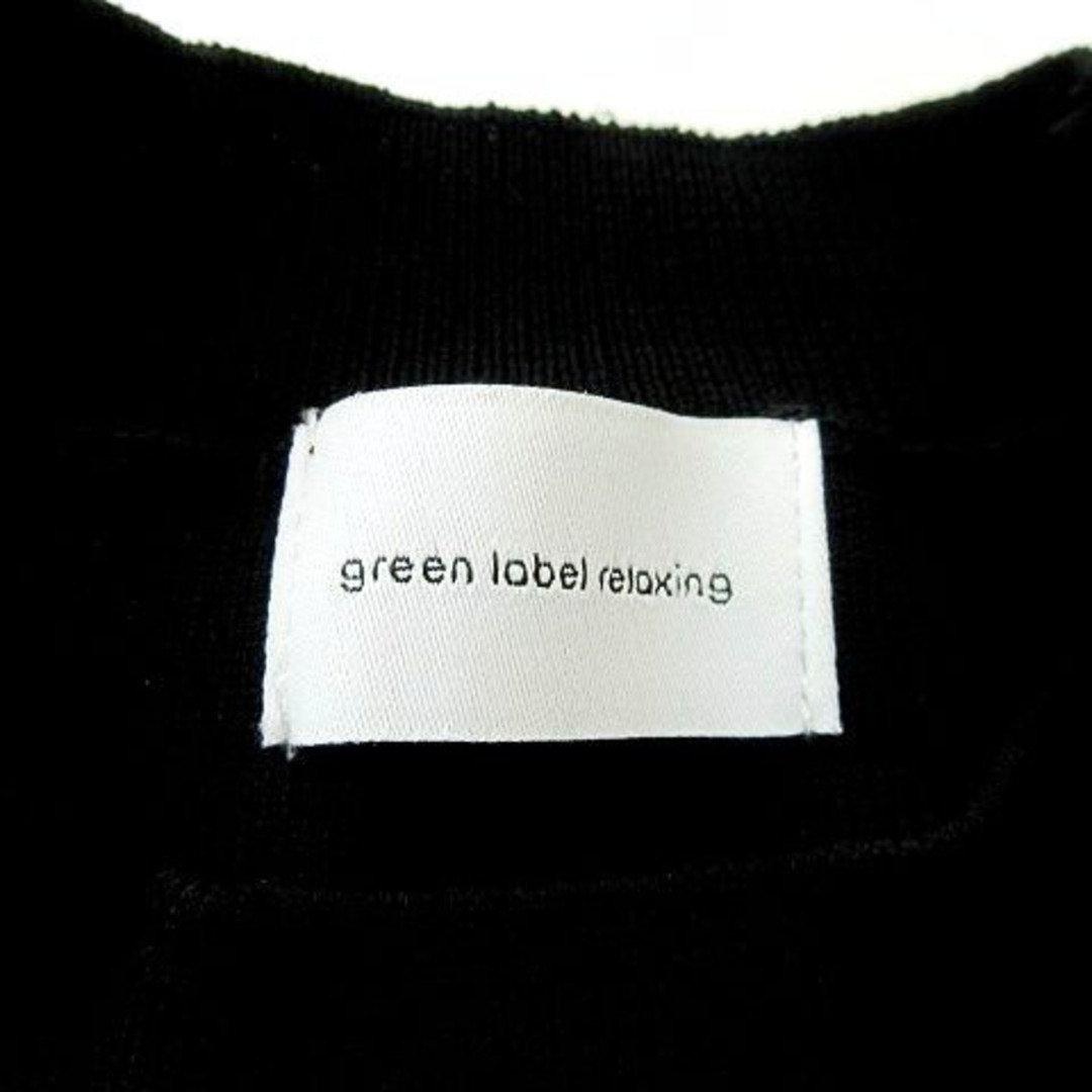 UNITED ARROWS green label relaxing(ユナイテッドアローズグリーンレーベルリラクシング)のグリーンレーベルリラクシング パフスリーブ ニット 約M 黒 ■052 レディースのトップス(カットソー(長袖/七分))の商品写真