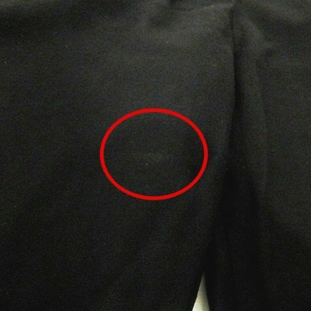 TOMORROWLAND(トゥモローランド)のトゥモローランド ワイド アンクル パンツ 32 黒 ブラック ■052 レディースのパンツ(その他)の商品写真
