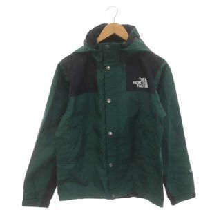 ザノースフェイス(THE NORTH FACE)のザノースフェイス マウンテンパーカー ブルゾン フード付き S 緑 グリーン 黒(パーカー)