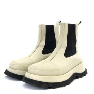 Jil Sander - ジルサンダー JS37070A Chelsea Boots 38 ベージュ